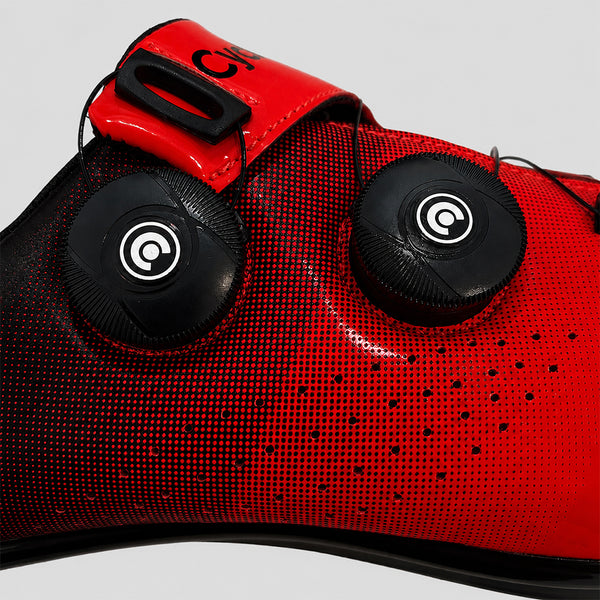 chaussures route cyclisme speedmax rouge 5