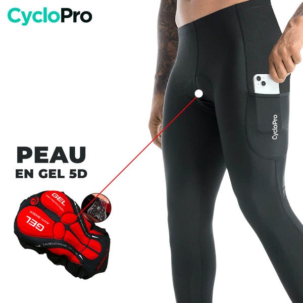 Ciclista térmico masculino - prático+ - Destocking