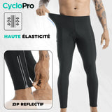 Ciclista térmico masculino - prático+ - Destocking