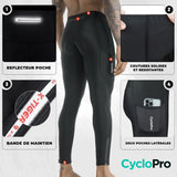 Ciclista térmico masculino - prático+ - Destocking