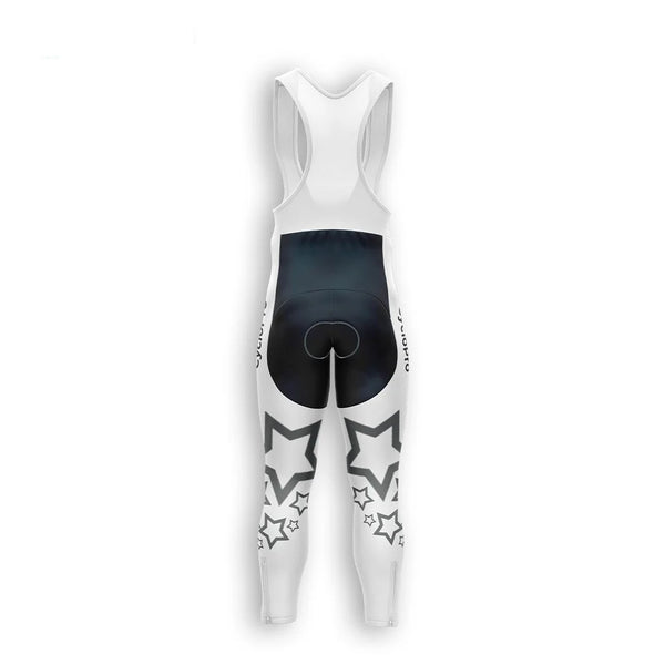 COLLANT CYCLISTE AUTOMNE HOMME BLANC - STAR+ cuissard long homme GT-Cycle Outdoor Store XS 