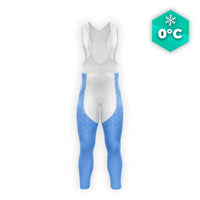 COLLANT CYCLISTE HIVER HOMME / BLEU - CUBIC+ cuissard long homme GT-Cycle Outdoor Store XS 