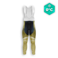 COLLANT CYCLISTE HIVER HOMME JAUNE - SNOW+ cuissard long homme GT-Cycle Outdoor Store XS 