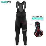 Roupa de ciclismo de inverno azul - Eklïps