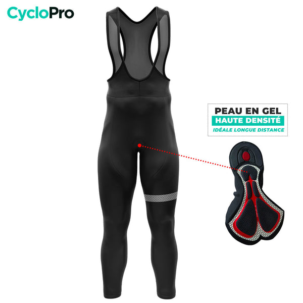 Roupa de ciclismo de inverno vermelho - eklïps