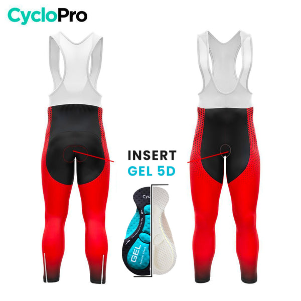 Ciclista de inverno Homens de inverno / vermelho - dimensão+