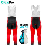 Ciclista de inverno Homens de inverno / vermelho - dimensão+