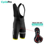Pacote Eklïps amarelo de verão completo - roupa de ciclismo + luvas + meias + óculos