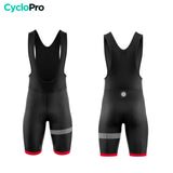 Roupa de ciclismo de verão vermelho - coleção Eklïps - Destockage