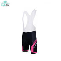 Cortes de bicicleta de estrada preta e rosa - Comfort+ - Destockage
