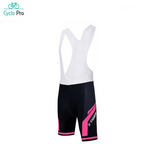 Cortes de bicicleta de estrada preta e rosa - Comfort+ - Destockage