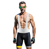 cuissard cycliste homme pulsation jaune