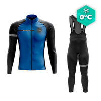 Roupa de ciclismo de inverno azul - Eklïps