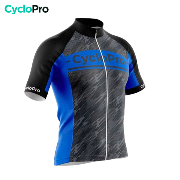 maillot cyclisme bleu wind 34