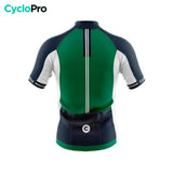 maillot cyclisme homme vert uni 2