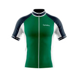 maillot cyclisme homme vert uni