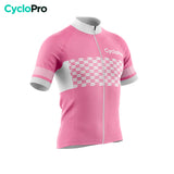 maillot cyclisme rose excellence 34