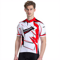 Maillot Cyclisme Route Rouge - Sensas+
