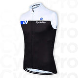 Maillot Cyclisme sans manches Noir et Blanc - Performance maillot cyclisme sans manches GT-Cycle Outdoor Store Liseré Bleu 4XL 