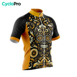 maillot cyclisme squelette majesty 34