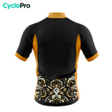 maillot cyclisme squelette majesty dos