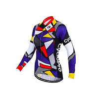 Mosaic Ciclismo Longa Jersey - Inverno