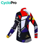 Mosaic Ciclismo Longa Jersey - Inverno