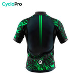 maillot cyclisme vert cyclopro dos