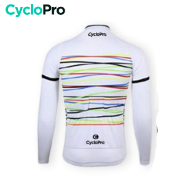 Roupa branca de ciclismo de inverno - feliz+ - Destockage