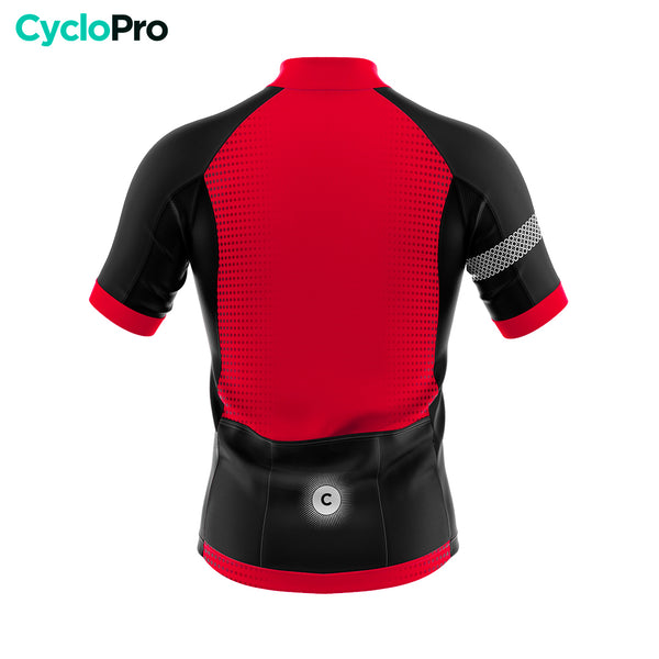 Eklïps completo de verão vermelho - roupa de ciclismo + luvas + meias + óculos