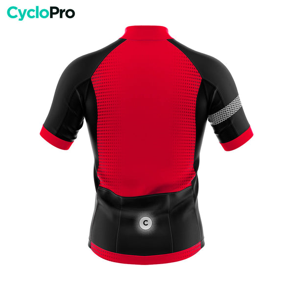 Roupa de ciclismo de verão vermelho - coleção Eklïps - Destockage