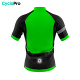 Roupa de ciclismo de verão verde - coleção Eklïps