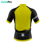 Pacote Eklïps amarelo de verão completo - roupa de ciclismo + luvas + meias + óculos