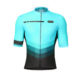 maillot de cyclisme agility bleu ciel