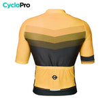 maillot de cyclisme agility dos orange