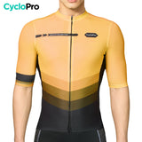 maillot de cyclisme agility face orange