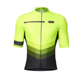 maillot de cyclisme agility jaune