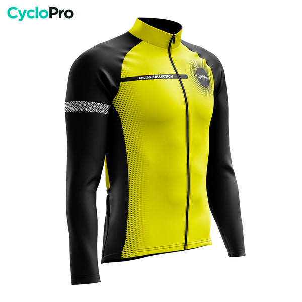 Roupa de ciclismo de inverno amarelo - Eklïps