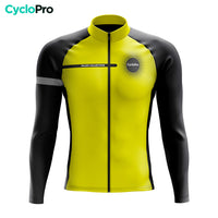 Roupa de ciclismo de inverno amarelo - Eklïps - Destockage