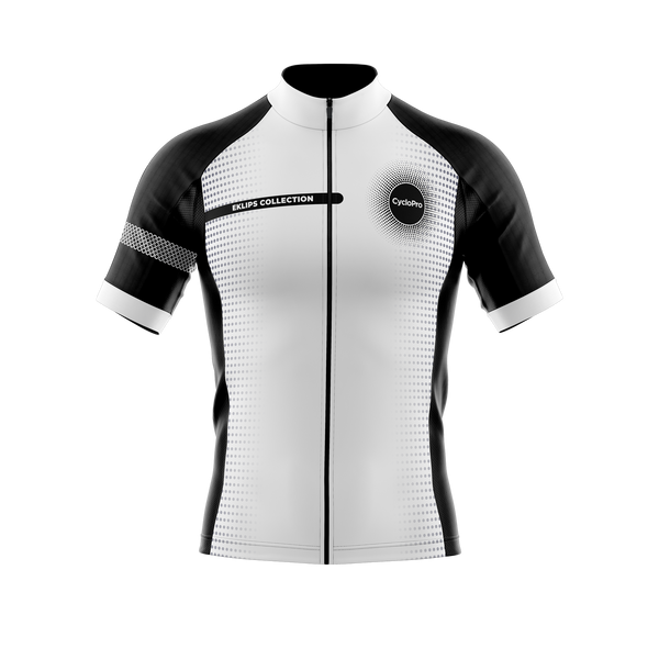 Eklïps completo de verão branco - roupa de ciclismo + luvas + meias + óculos