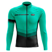 Jersey de ciclismo de inverno turquesa - Agilidade