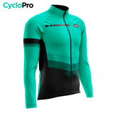 Roupa de ciclismo de inverno turquesa - Agilidade