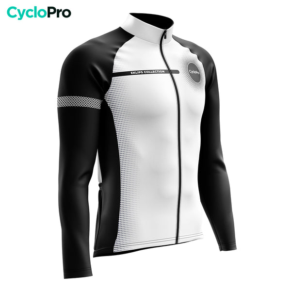 Roupa de ciclismo de inverno branco - Eklïps