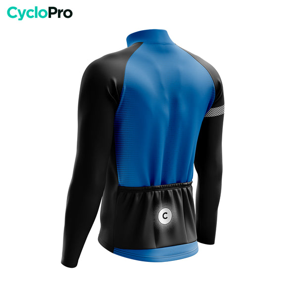 Roupa de ciclismo de inverno azul - Eklïps