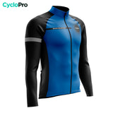 Roupa de ciclismo de inverno azul - Eklïps