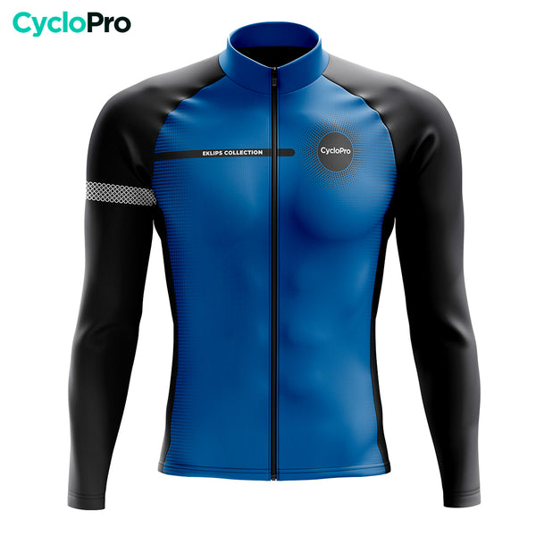 Roupa de ciclismo de inverno azul - Eklïps