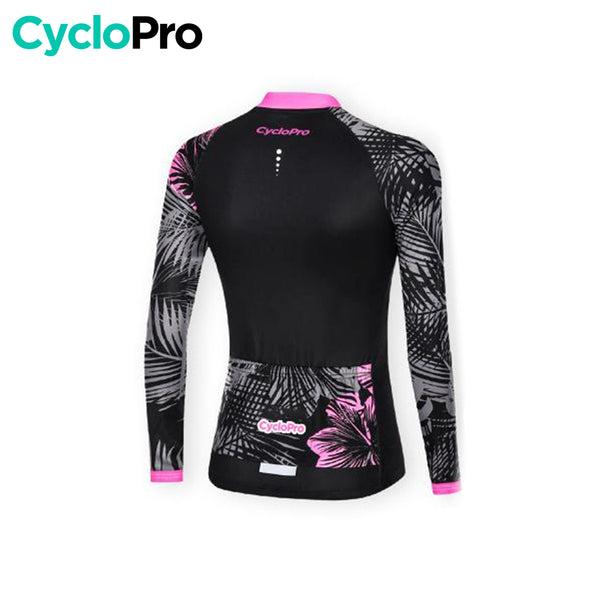 Camisa longa de ciclismo natural - inverno