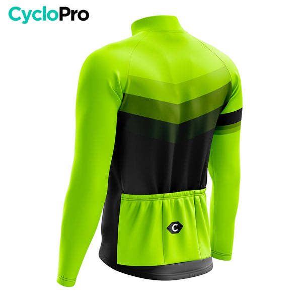 Roupa de ciclismo de inverno amarelo Fluo - Agilidade