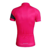 Jersey de bicicleta rosa - Elegance+