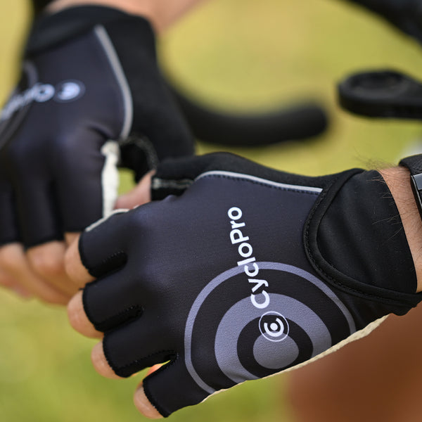 mitaines velo noires cyclopro 7